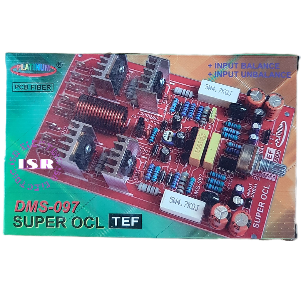 KIT DRIVER POWER AMPLIFIER SOCL SUPER OCL TEF DMS 097