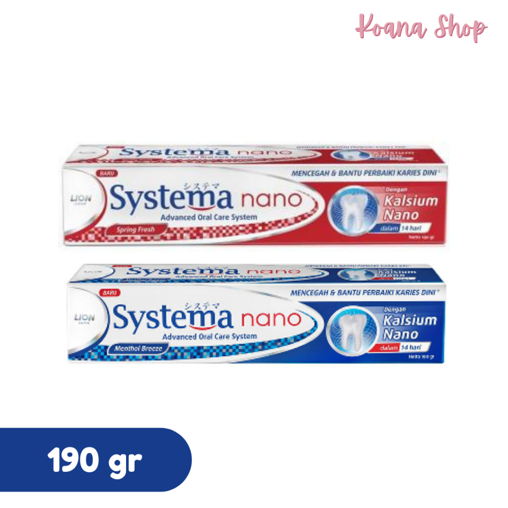 Systema Nano Pasta Gigi/Odol 190 gr