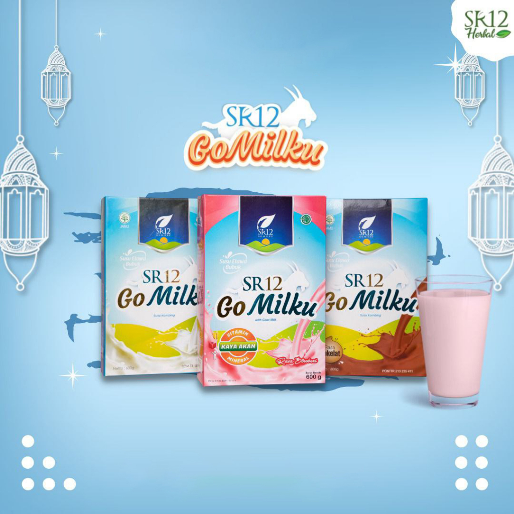 

SUSU ETAWA GOMILKU SR12 BUBUK PILIHAN KELUARGA SEHAT INDONESIA | BPOM | HALAL