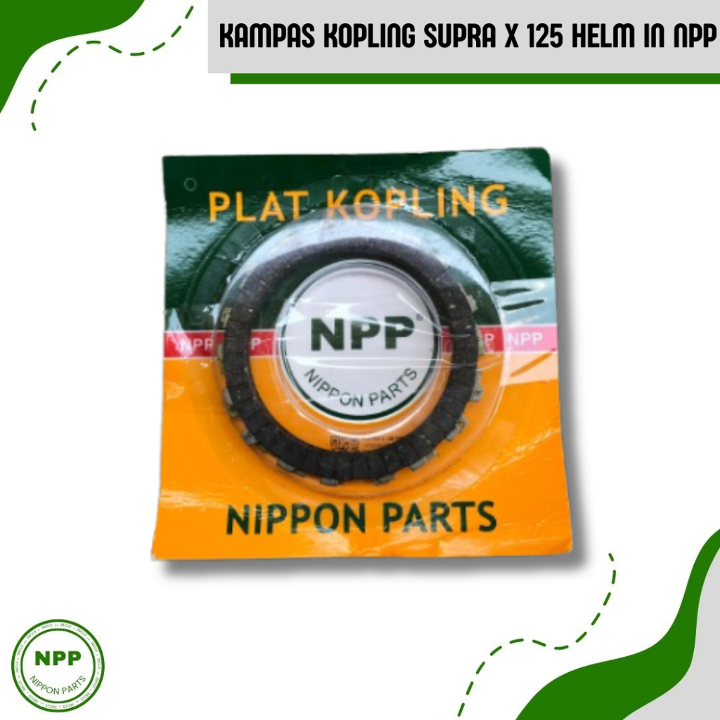 NPP Kampas Kopling Supra X 125 Helm In // Plat Kopling Honda Supra X 125 Helm In