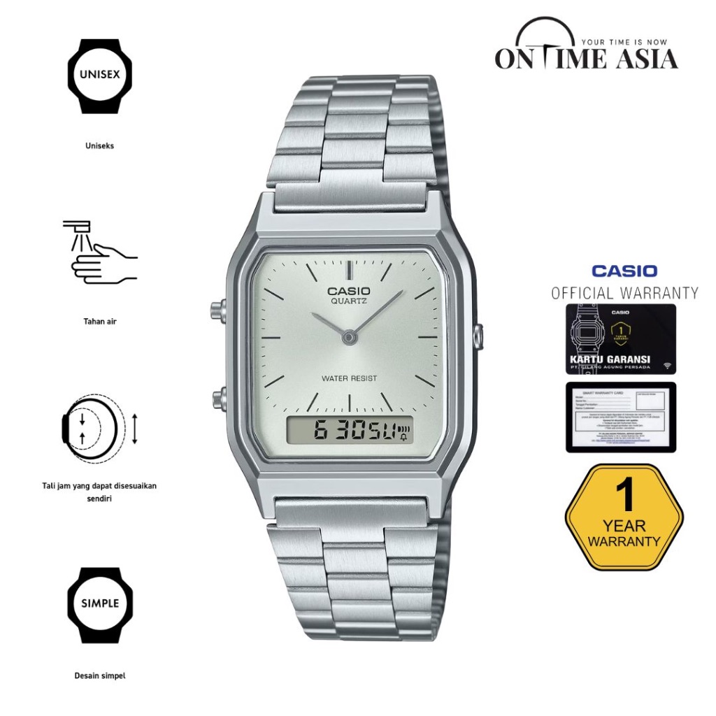 Casio General AQ-230A-7AMQYDF / AQ-230A-2A2MQY Original & Garansi