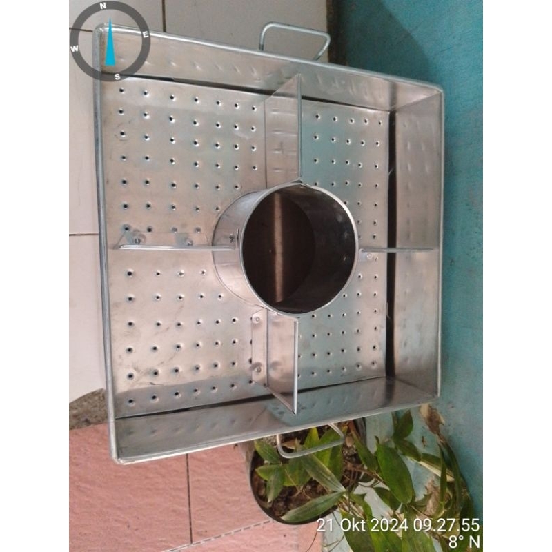 Dandang bakso kotak sekat 4 UK 35x35