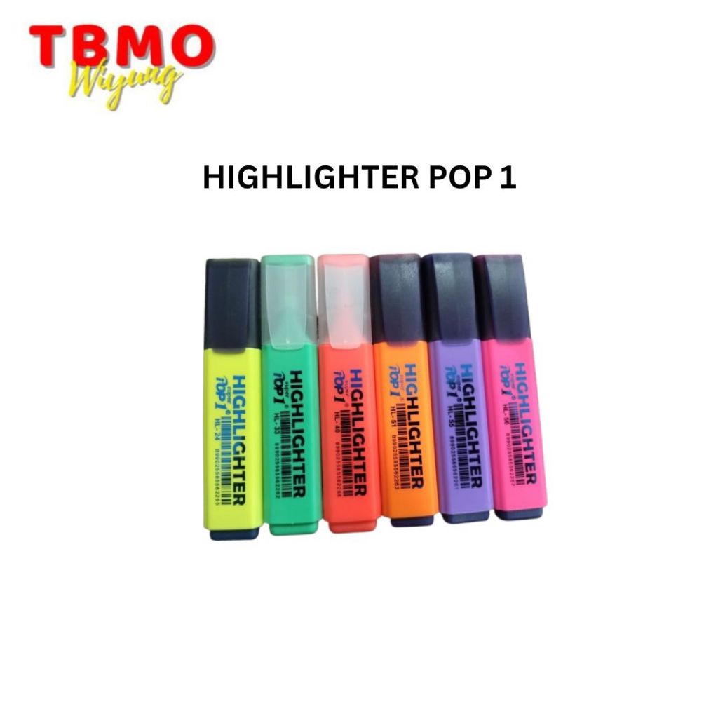 

TBMO HIGHLIGHTER POP 1 ECER