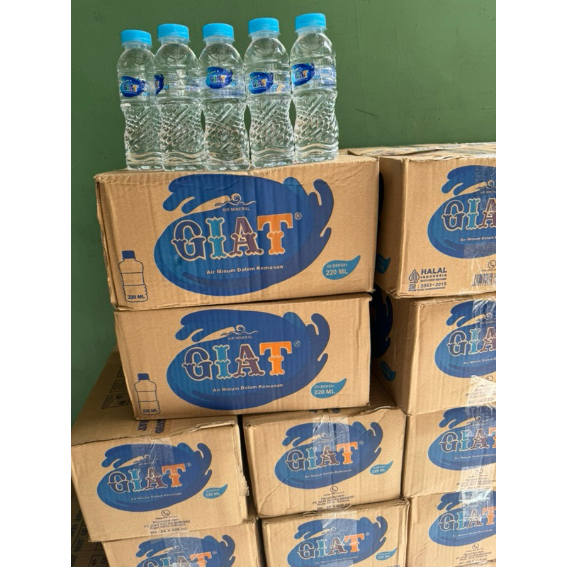 

Sameday/Instant 1 Dus Air mineral Giat botol IMUT 220 ml*24 botol