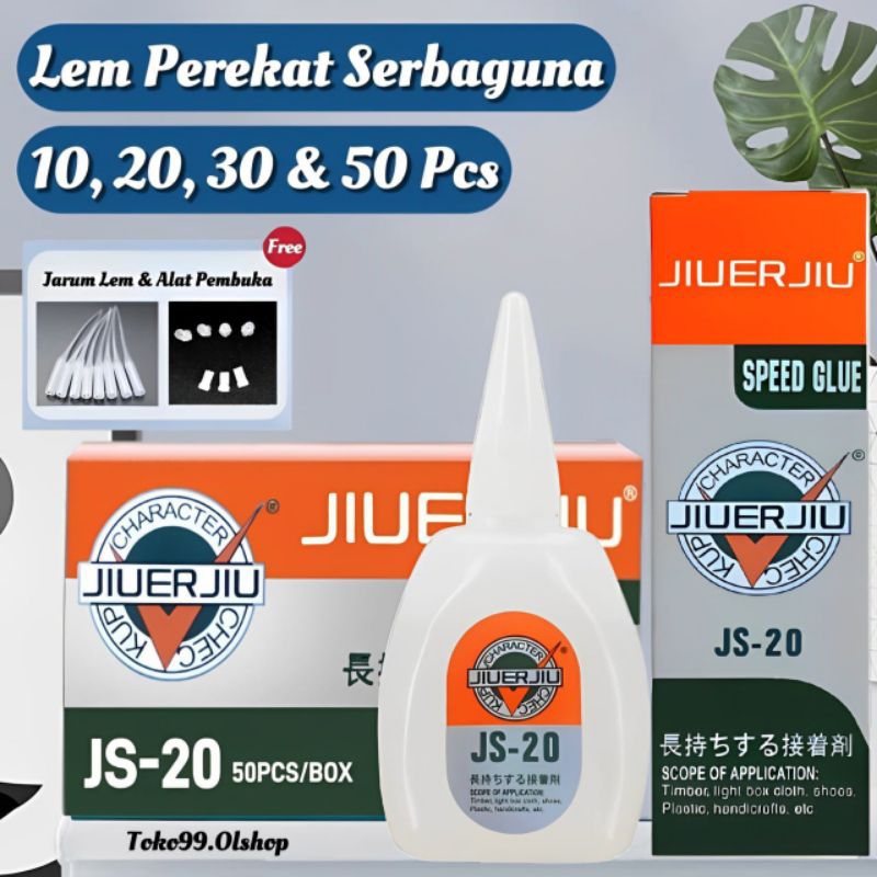 

Lem Super Glue Serbaguna Cairan Super Perekat Kuat Lem Sepatu ⭐Toko99⭐