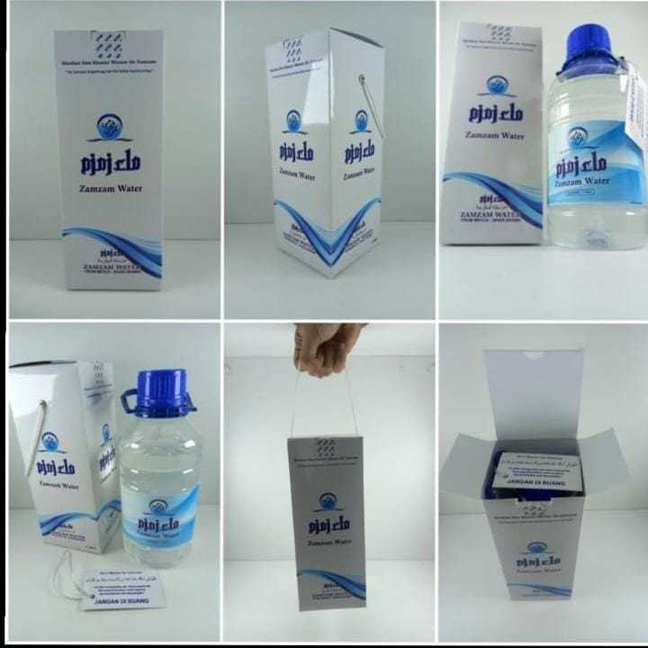 

air zamzam asli / air zam-zam 1 liter / zamzam asli original