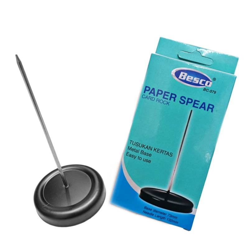 

Tusukan Kertas Nota Besco/Tusukan Nota/Tusukan Kertas/Paper Spear