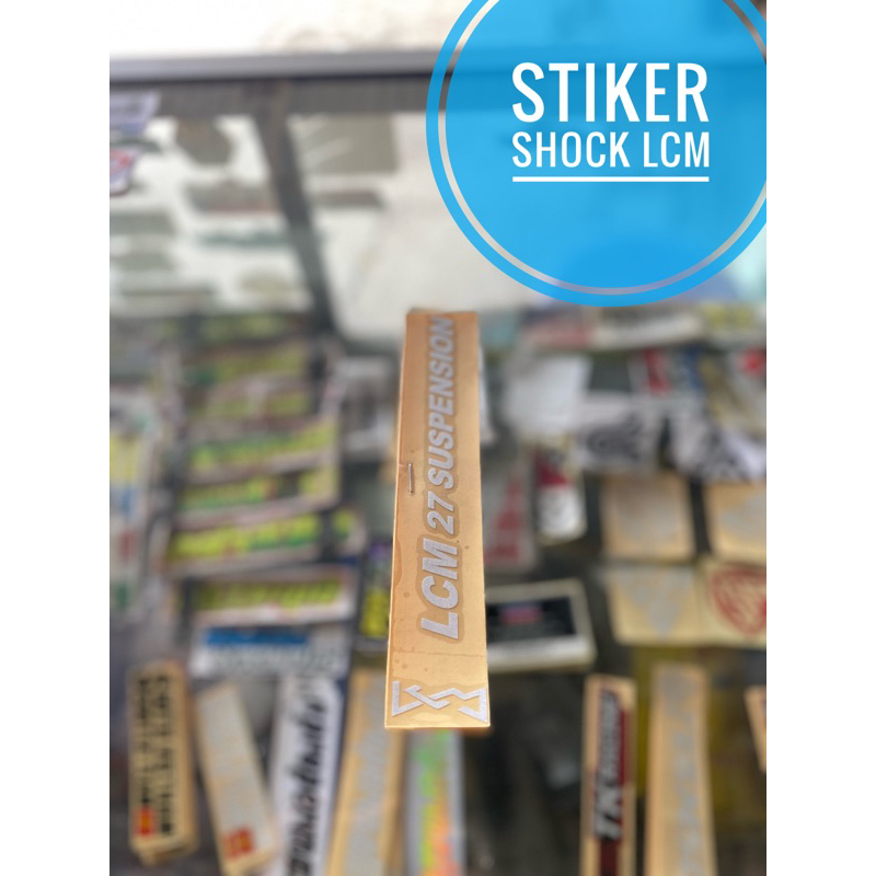 Stiker SHOCK LCM