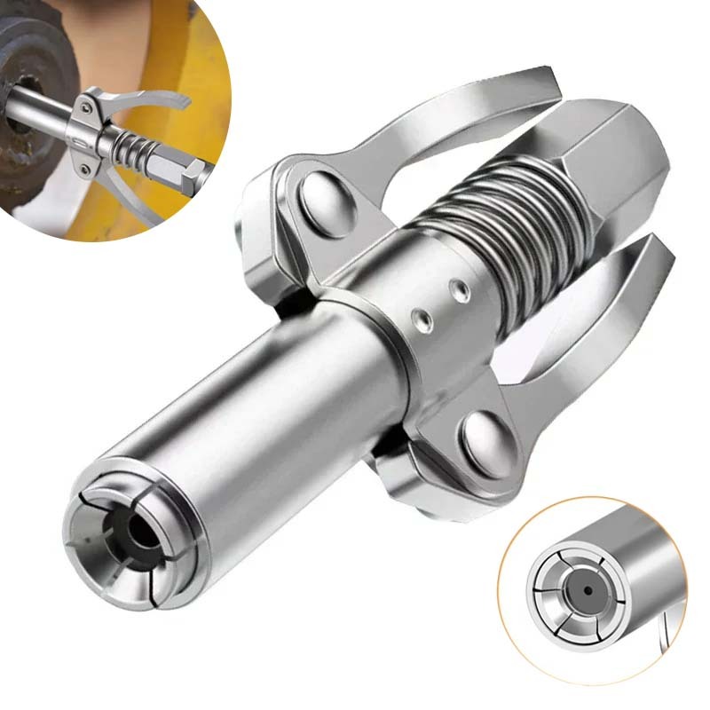 Grease Nozzle Grease Gun Coupler Alat Grease Coupler Duty Kunci Ganda Grease Coupler Kepala Grease G