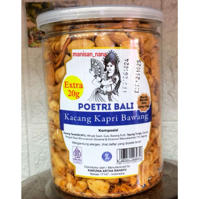 

KACANG BALI JUMBO / PERTOPLES / POETRI BALi