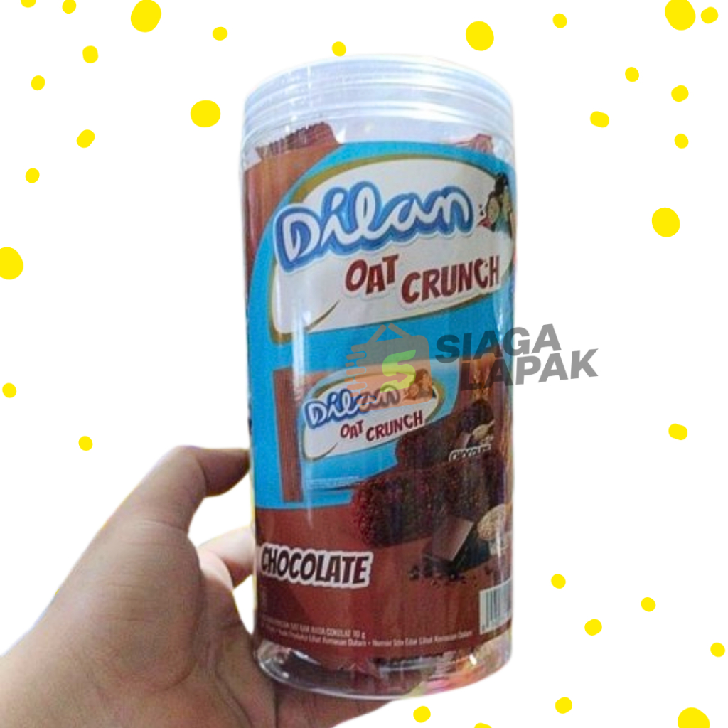 

Dilan Oat Crunch Chocolate TOPLES isi 25pcs