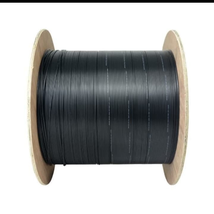 Kabel FO Dropcore 4 Core Fiber 3 Seling Fiber Optik FTTH 1000M