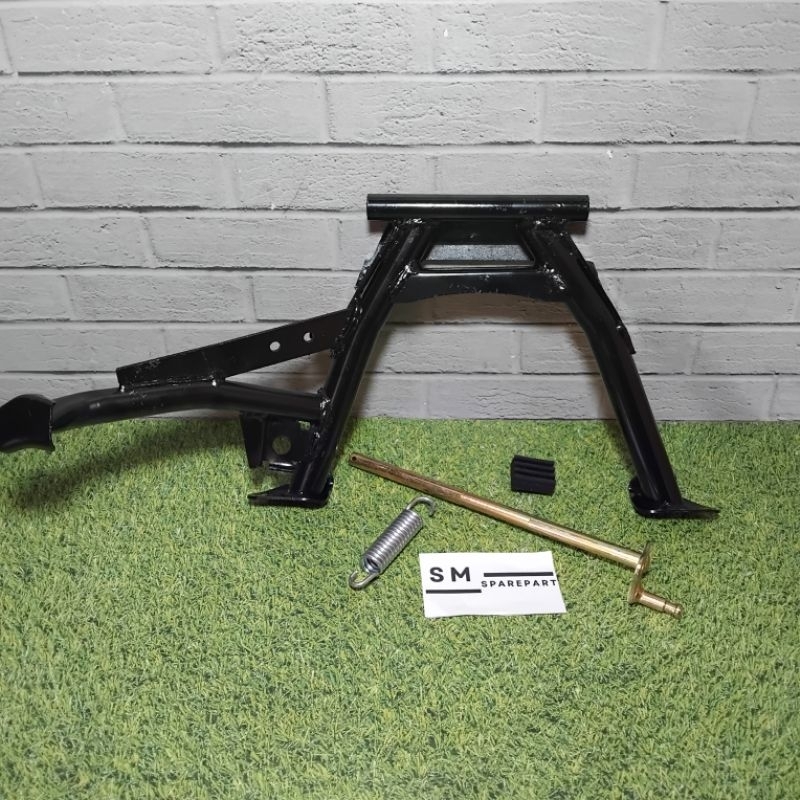 as standar 2 + per + karet + standar tengah motor honda vario 125 150 old new
