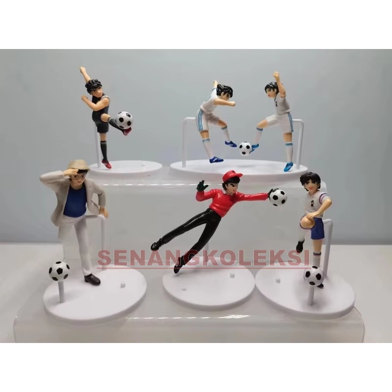 Action Figure Caption Tsubasa Set Isi 5