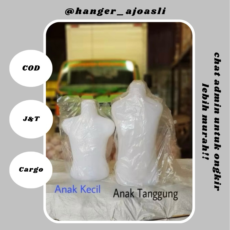Manekin Anak / Patung Anak setengah badan