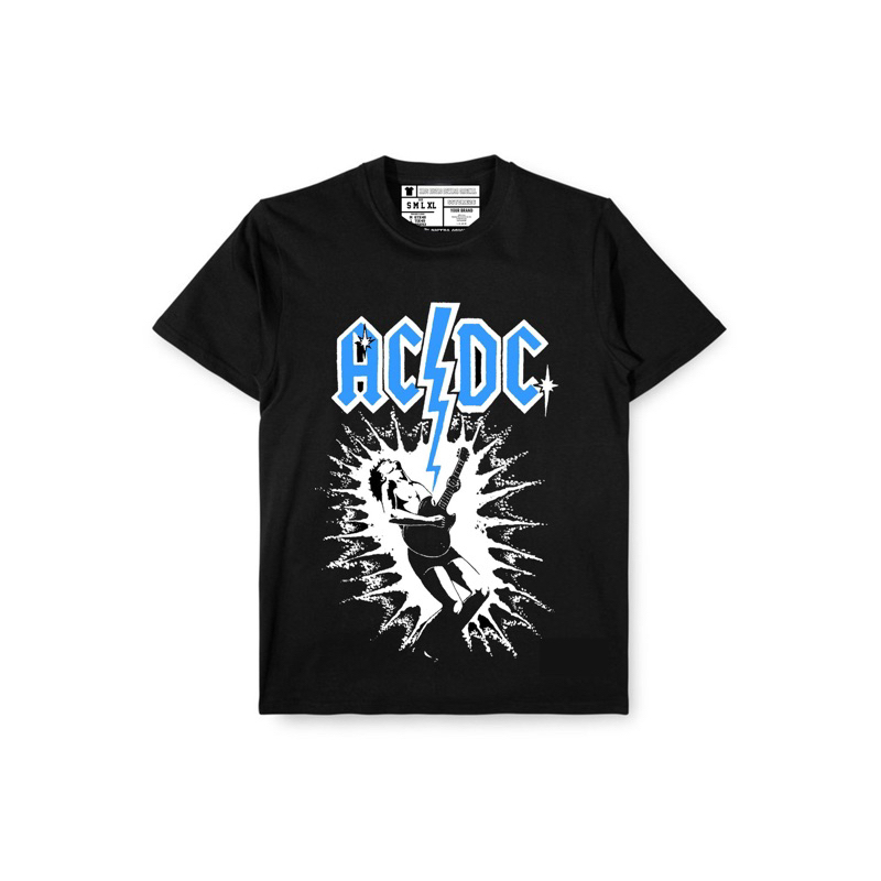 KAOS BAND ACDC KAOS DEWASA ORIGINAL TERMURAH KAOS BAND