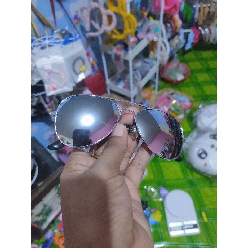 kacamata vintage retro hitam pria dan wanita