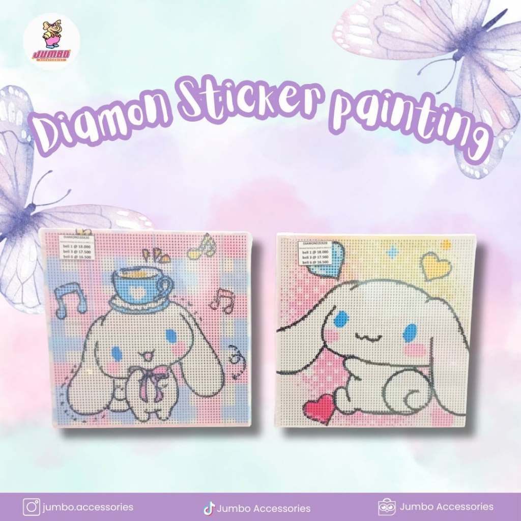 

DIAMOND PAINTING KANVAS SANRIO 20x20cm