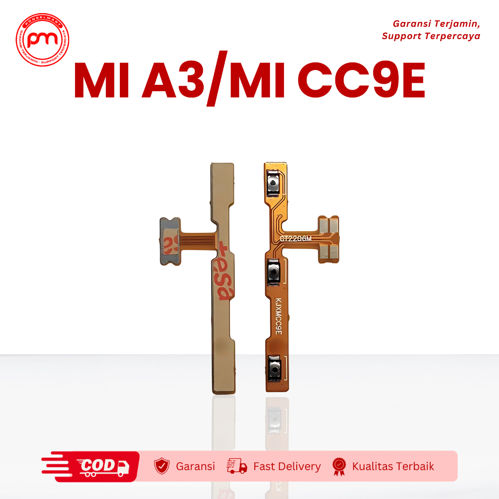 Flexible ON/OFF Volume Xiaomi Mi A3 Mi CC9E