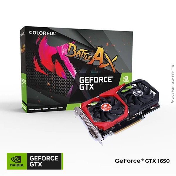 COLORFUL GTX 1650 EX 4GB GDDR6 1650 4G 128BIT 4G-V VGA NVIDIA GEFORCE