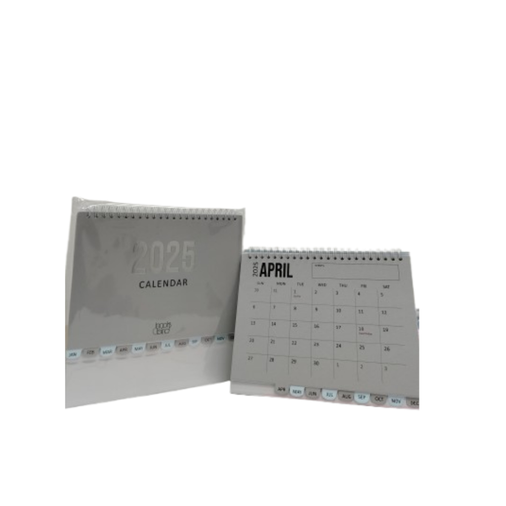 

Gramedia Surabaya - Books & Bind Desk Calender Grey Blue