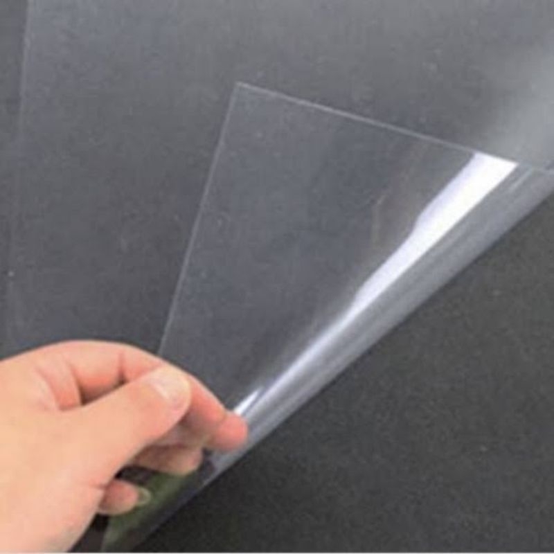 Mika Kaku Lembaran PVC sheet Clear plastik mika lembaran