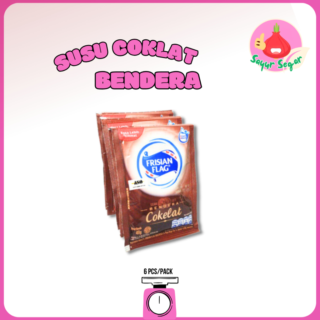 

Sayur Segar - Frisian Flag Kental Manis Coklat Isi 6 pcs /Chocolate Milk