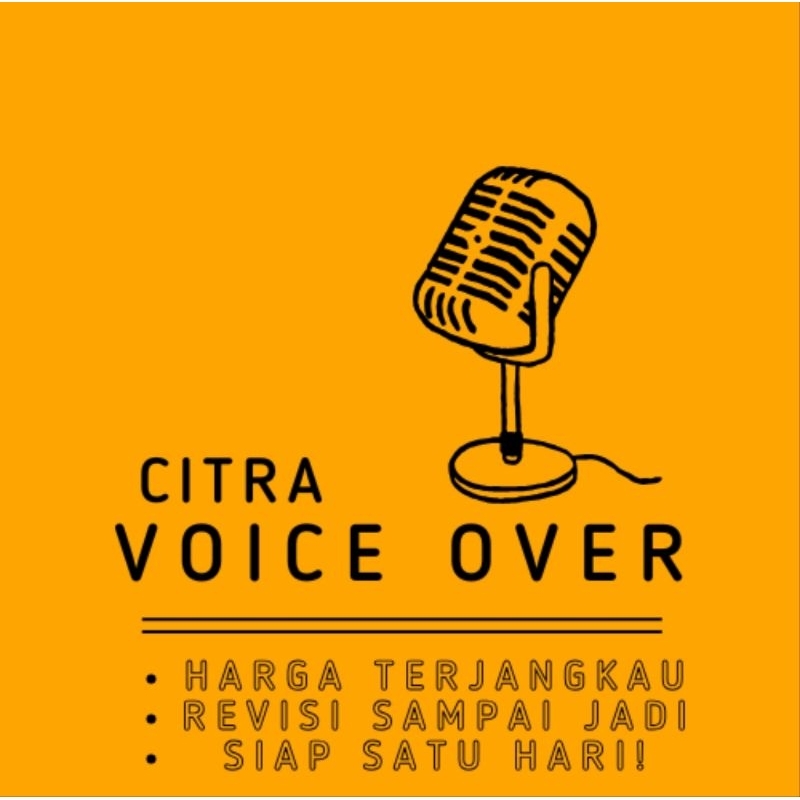 VoiceOver Wanita Murah