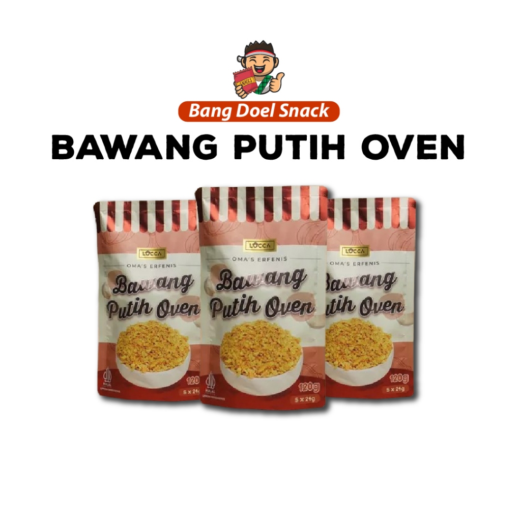 

Locca - Oma's Erfenis Bawang Putih Oven 120g