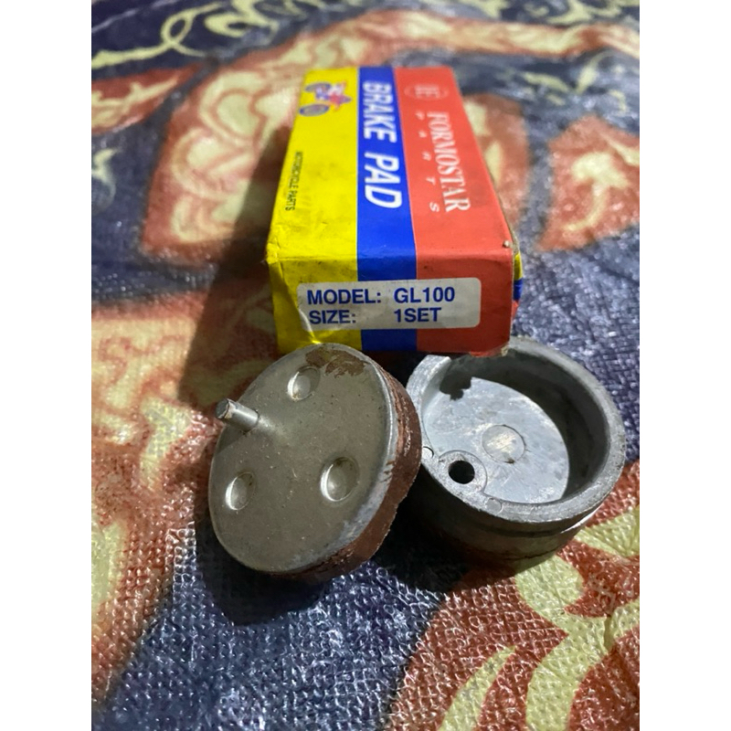 kampas rem kanvas disc pad cakram depan Honda GL 100 GL 125 Disped dispad-japan