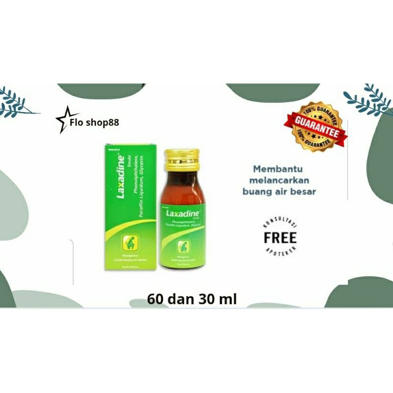 A - LAXADINE SIRUP / LAXADINE SIRUP 60ML / LAXADINE EMULSI/ LAXADINE SYRUP / LAXADINE ANAK / LAXADIN