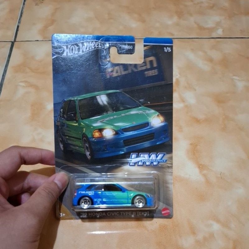 Hot Wheels Civic Type R Falken