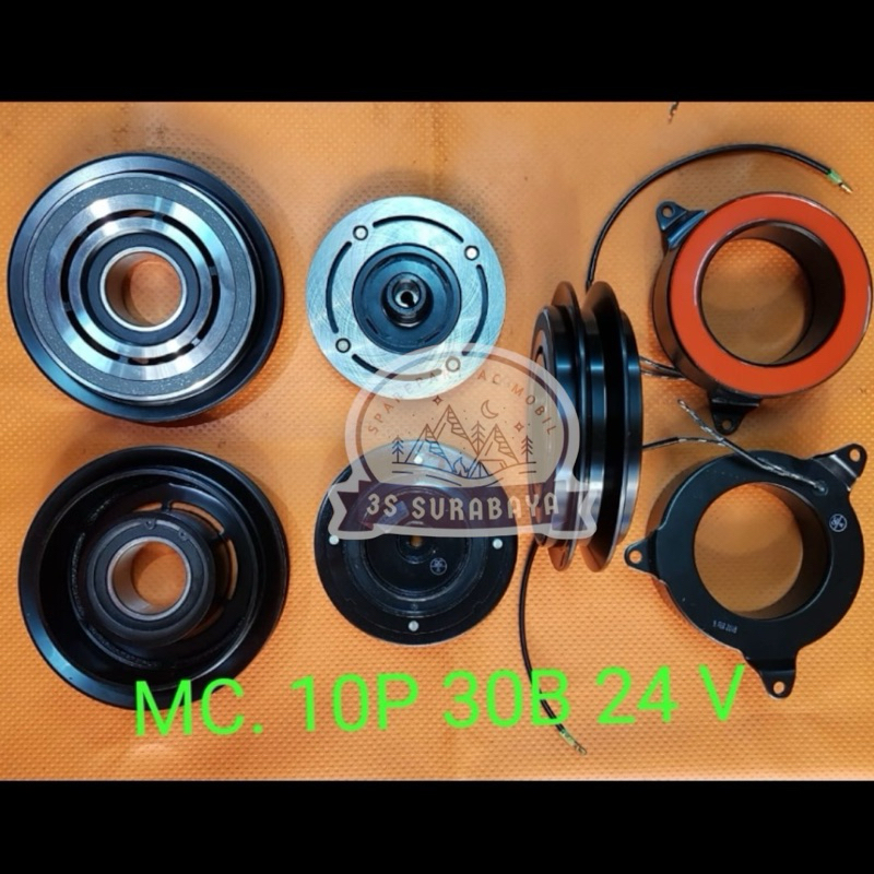Magnet Klat 10p30b 24 Volt Bus 10p30 10 P 30 B  1 Got Denso Ac Mobil Unuversal Magnetic Clutch Magne
