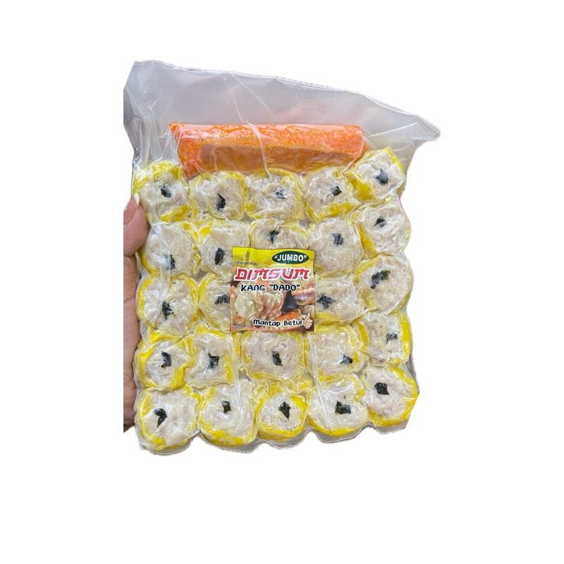 

Dimsum instan Jumbo Kang Dado isi 25pcs