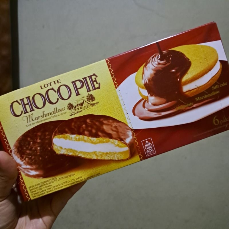 

LOTTE Choco Pie Marshmallow Chocolate 6 x 28 g