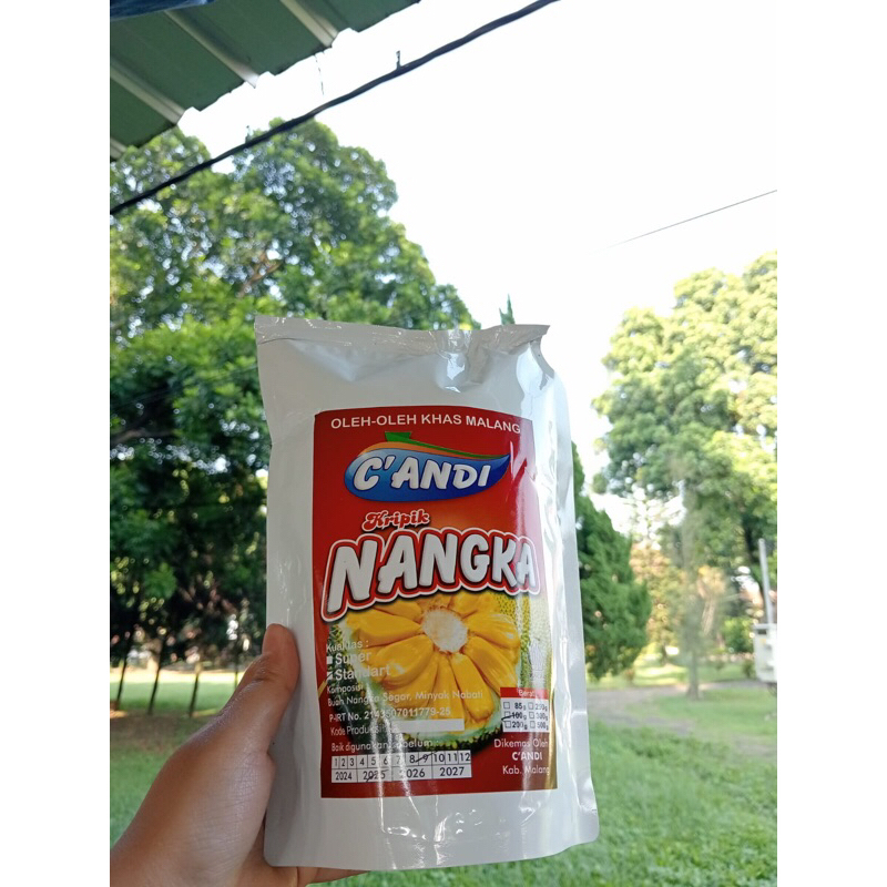 

SNACK KERIPIK BUAH NANGKA STANDART CANDI 100 GRAM CAMILAN ENAK MURAH OLEH - OLEH KHAS BATU MALANG