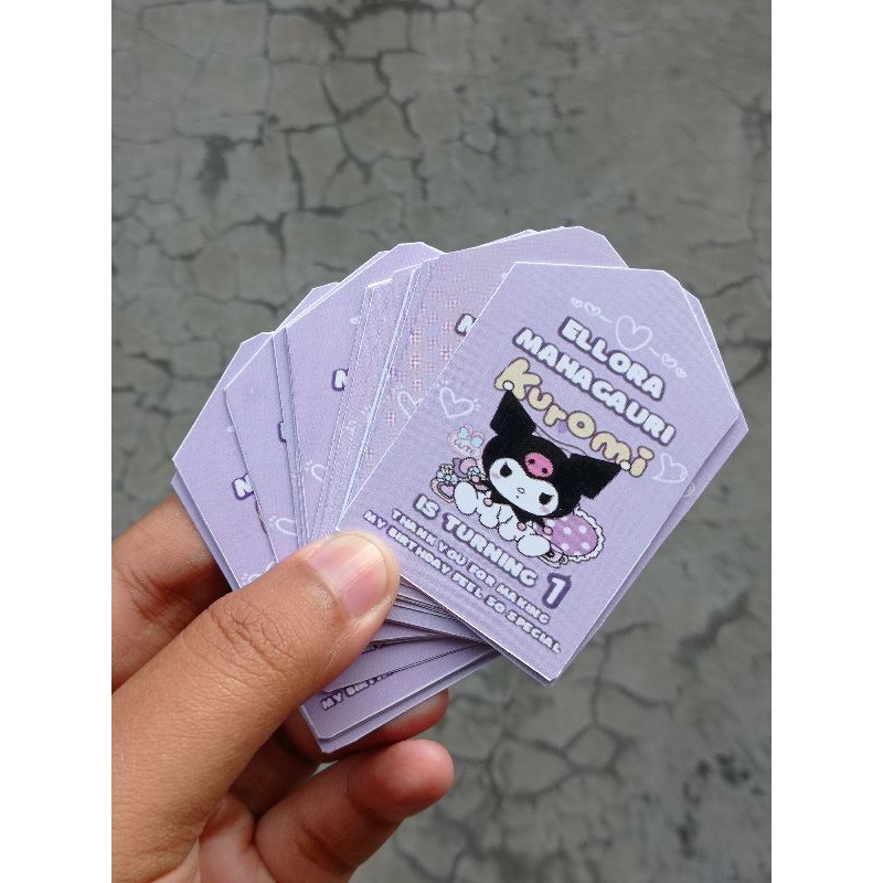 

HANGTAG BISA CUSTOM DESAIN MINIM ORDER 30 PCS | MURAH