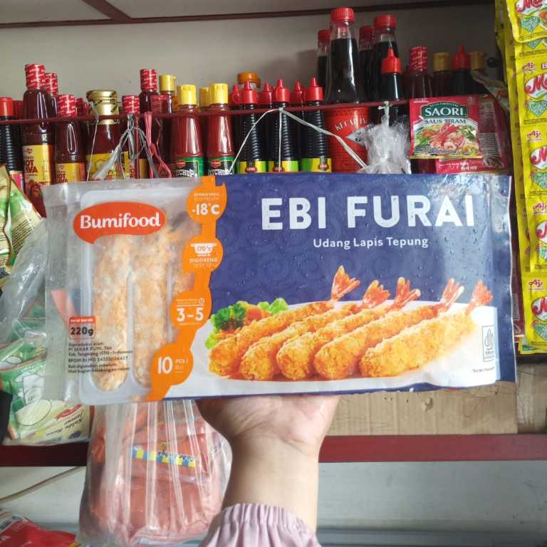 

Bumifood Ebi Furai Udang lapis tepung 220gr