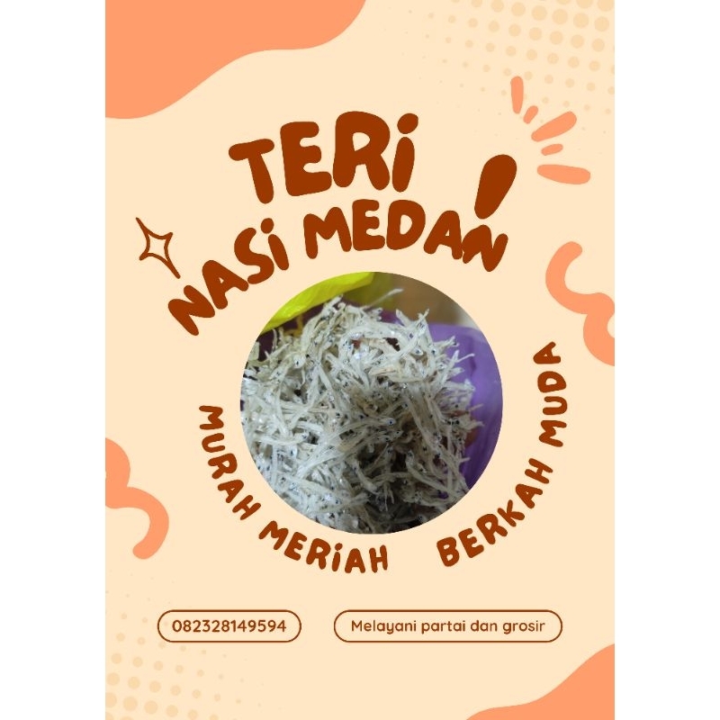 Teri medan / teri nasi kering tawar