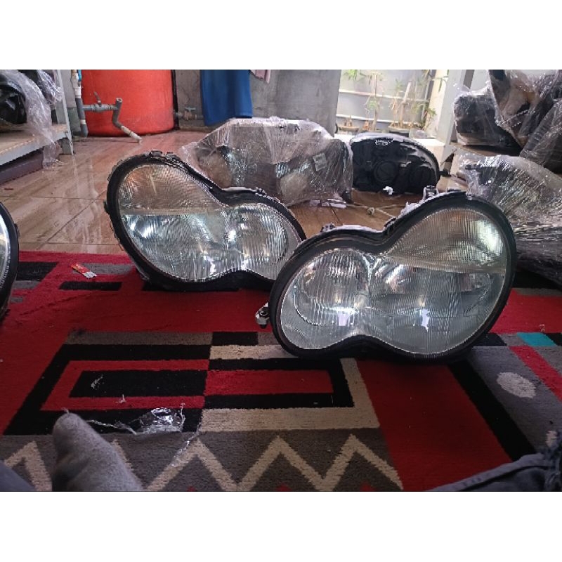 headlamp mercy mercedes benz w203 original