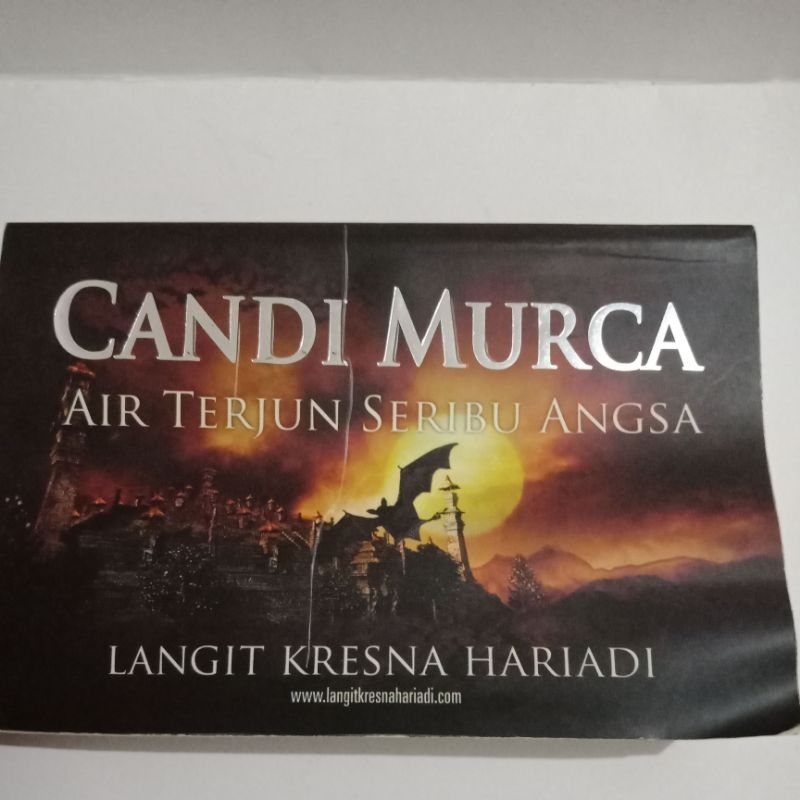 NOVEL CANDI MURCA 2: Air terjun seribu angsa (Langit Kresna Hariadi)