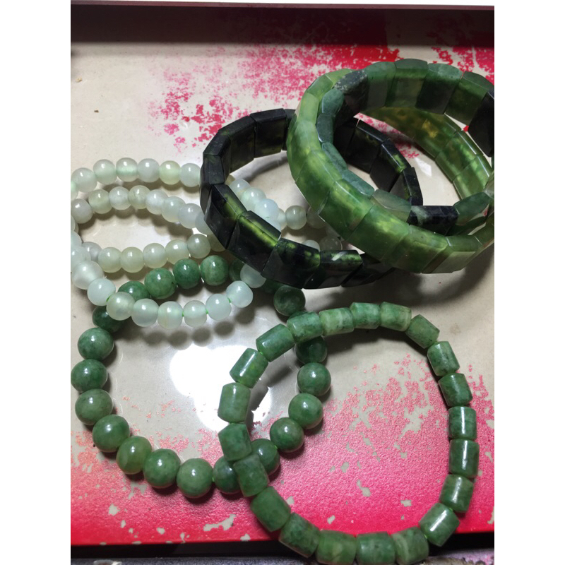 Paylater Gelang Batu Natural Idocrase/Giok Aceh