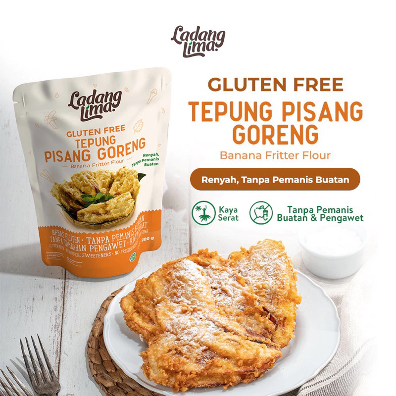 

LADANG LIMA TEPUNG PISANG GORENG GLUTEN FREE