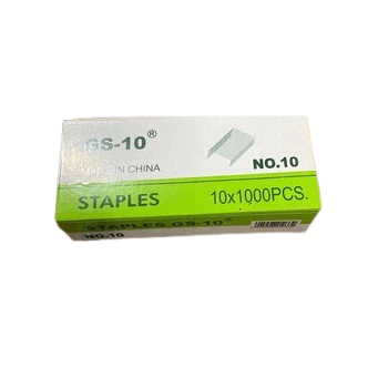 

ISI STAPLES GS 10 / REFILL STAPLER KECIL NO 10 ( 1 BOX ISI 1000 PCS ) GS-10 MURAH BERKUALITAS