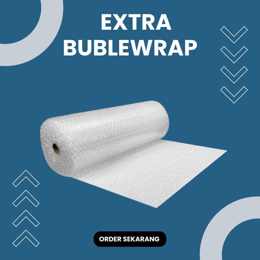 

Bubblewrap Tambahan Untuk Packing 2 mug.