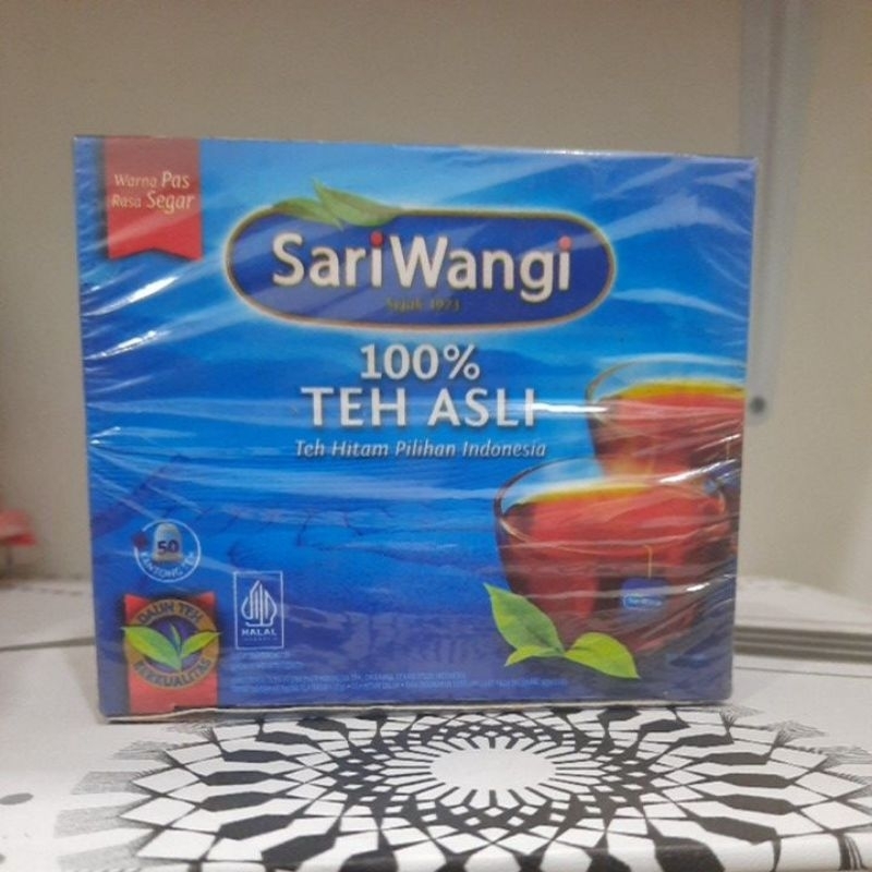 

Teh sariwangi 50cup