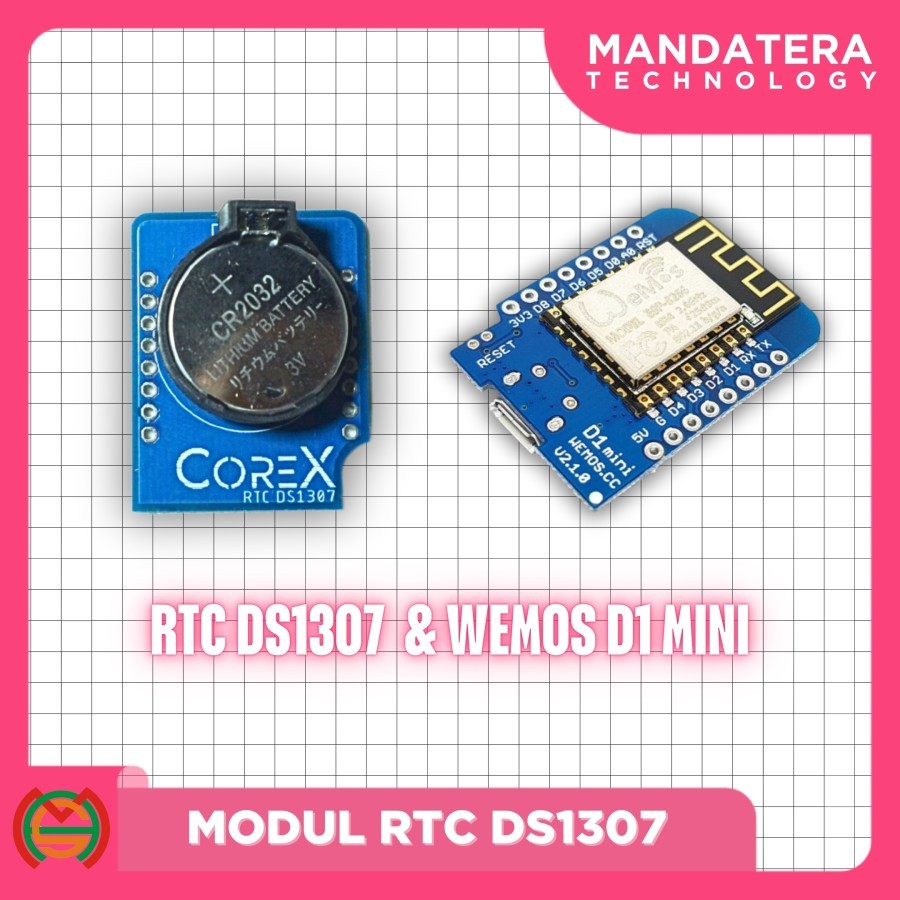 Modul Kontroler RTC DS1307 CoreX IoT