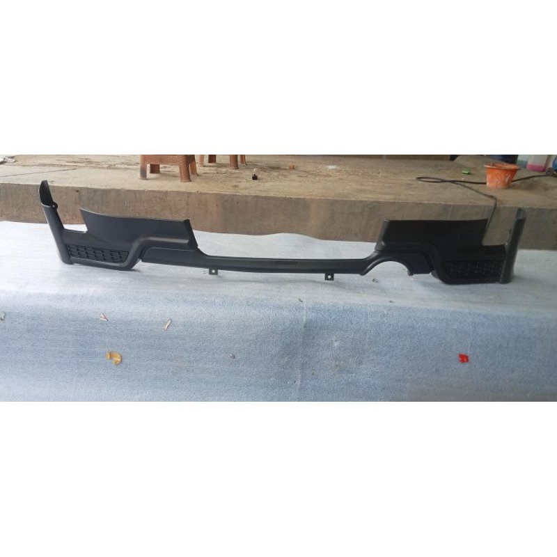bodykit belakang yaris 2013 trd bakpao original