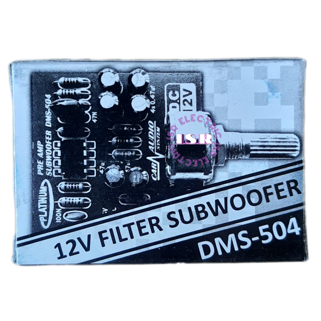 12V FILTER SUBWOOFER DMS-504