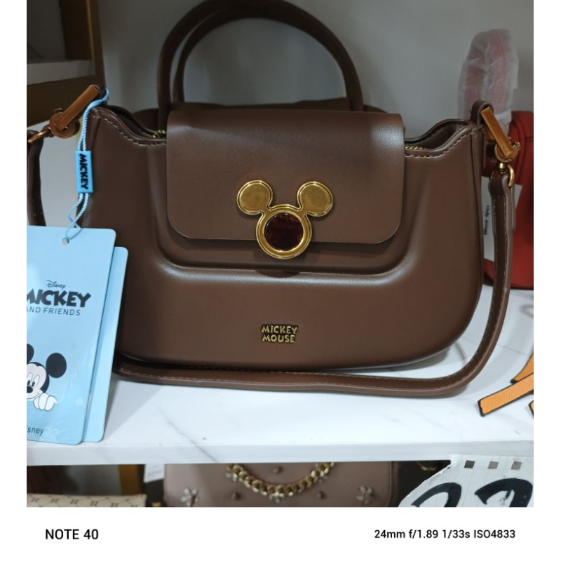 

tas shoulder miki coklat+box